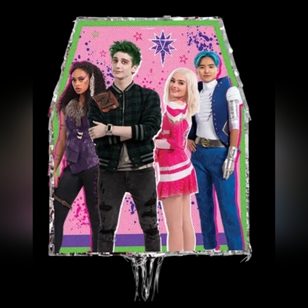 Disney Zombies pull string pinata - Picture 4 of 8